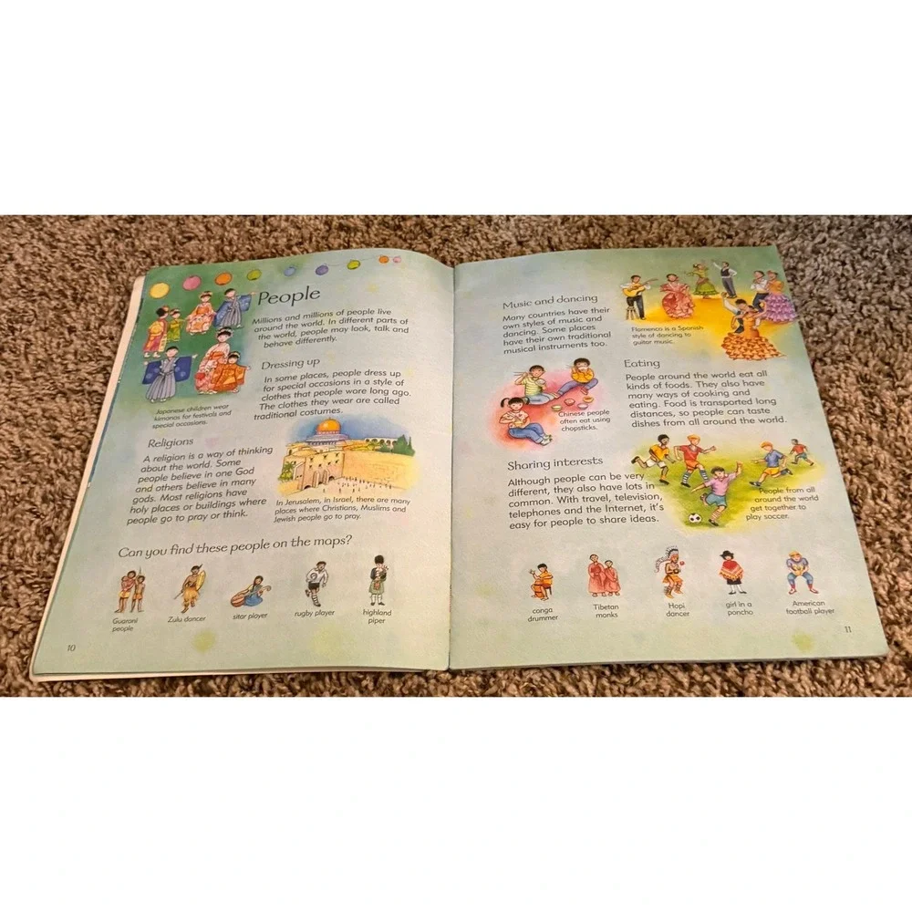 Usborne Geography Books (2)